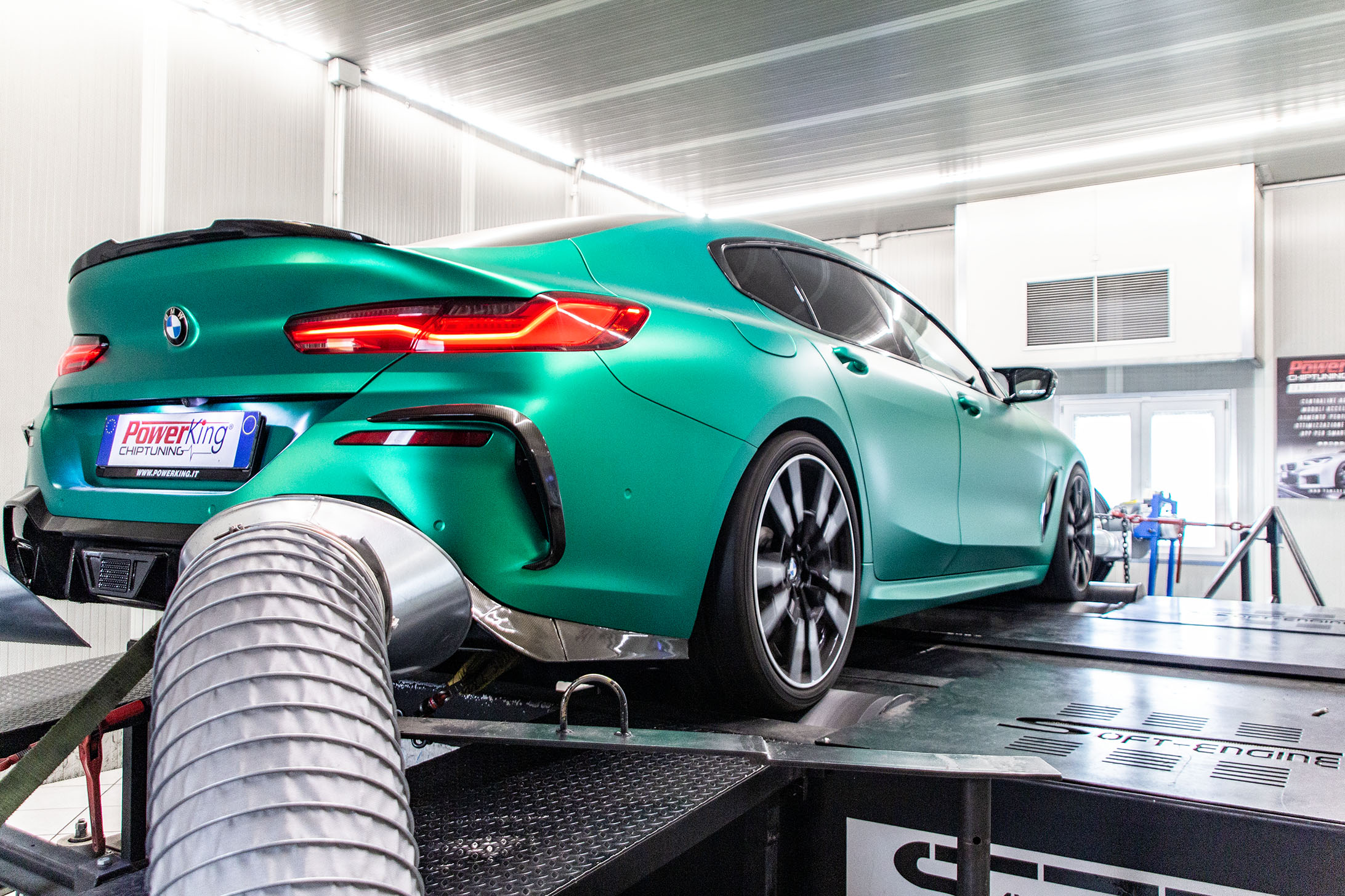 Test banco prova M850i PowerKing